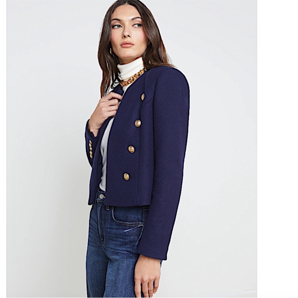 L,Agence True Blazer Midnight Blue